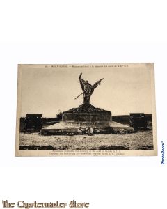 Postcard 1914-18 Mort Homme, monument eleve a la memoire des morts de la 69e D.I.