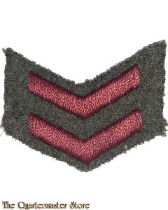 Service chevrons 2 years oversea (Mouwembleem  2 jaar dienst)