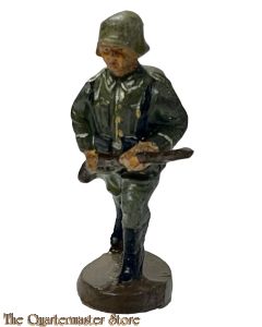 Wehrmacht laufender Soldat mit Gewehr "Lineol style" (German walking soldier carrying rifle WW2)