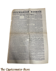 Krant Leeuwarder Koerier no 57 zaterdag 23 juni 1945