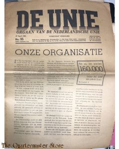 Krant de Unie no 35,  17 april 1941