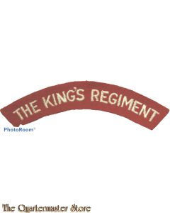 Shoulder flash the King's Regiment