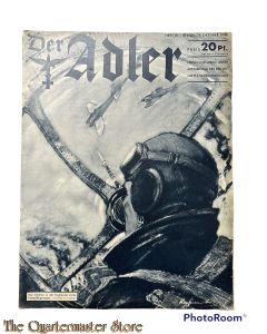 Zeitschrift Der Adler Heft 18, 17 Oktober 1939  (Magazine Der Adler no 18, 17 Oktober 1939)