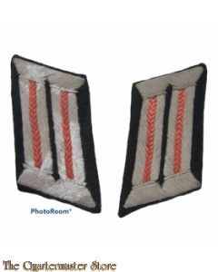 WH (Heer) Kragenspiegel Officier Panzer/Panzerjäger (WH/Heer Panzer/Panzerjäger Officer Collar Tabs)