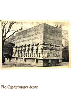 Postkarte Hamburg - Ehrenmal d. Infanterie Regiments 76