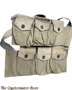 WW1 set BAR Shoulder magazine bandoleer Browning Automatic Rifle
