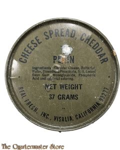Ration tin cheese spread, cheddar  1960’s