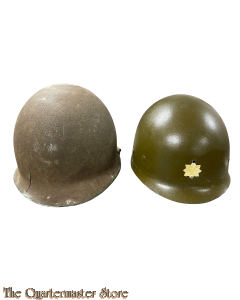 M1 steel combat helmet fixed bails WW2 (McCord Radiator & Manufacturing Company)