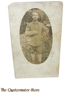 (Studio Photo) Postkarte 1917 Deutscher Soldat in Frankreich