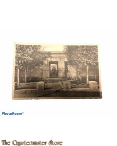 Postkarte 1918, Langemarck Kriegsgraber denkmal