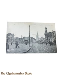 Postcard 1918 Cambrai - Place au Bois