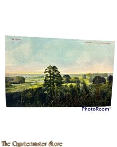 Prent briefkaart 1914  Arrhem Panorama van af de Steenentafel