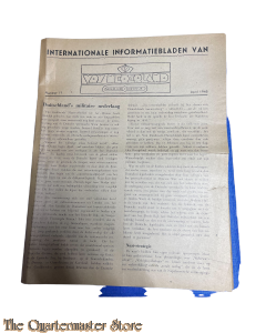 Krant  Vrij Nederland, no 11 April 1945 (Internationale Informatiebladen van)