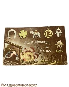 Postcard - 1916 Porte Bonheur du poilu  