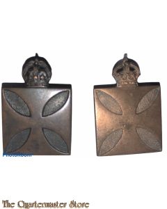 Collar badges Australian Army Chaplains Department (Chaplain)  1930-1945