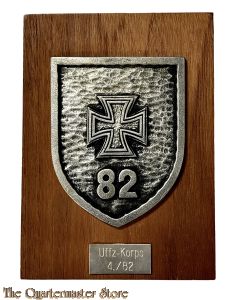 Wandschild Bundeswehr 4/82