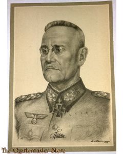 Postkarte Generaloberst Halder 