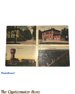 Postcard Gruss vom  truppen ubungs platz lager Lechfeld