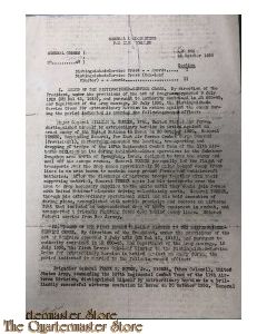 General Orders 22 Oktober 1950 Distinguished Service Cross Awards