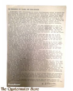 Flyer van Bondgenoot tot Vijand, een Finse Kroniek 1940