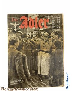 Zeitschrift Der Adler heft 24, 23 nov 1943  (Magazine Der Adler no 24, 23 nov 1943)