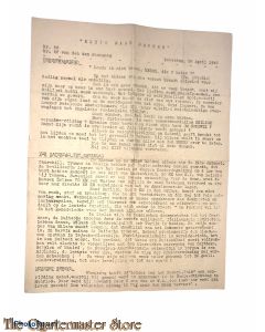 Krant Klein maar Dapper no 56 4e jrg zaterdag 28 april 1945