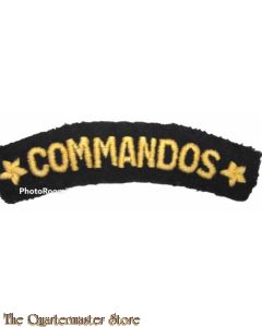 Schouder titel *Commandos*