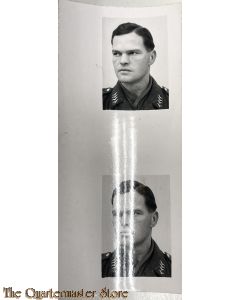 Set of 2 identical LW soldier photos 