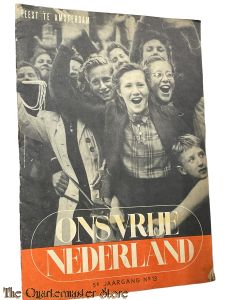 Ons vrije Nederland 5e jrg no 13 , 14 juli 1945
