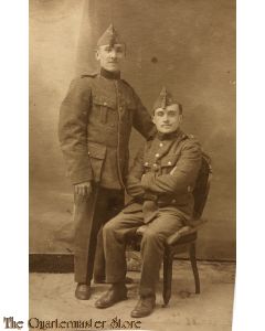 Belgium - Studio portret 2 soldiers 1921