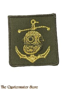 Stoffen Brevet - Militair (Genie) Duiker 