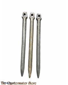 WH 3x Zelt-Pflocke fur Zeltbahn  alu (WH 2x Tent-herrings/pegs aluminum)