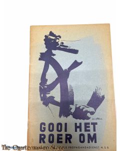 Brochure NSB ;  Gooi het Roer Om - 1940