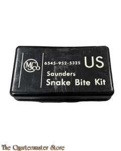 Vintage Saunders' Snake Bite Kit Medical Supply Co.