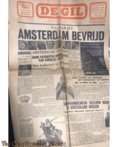Satirisch NSB blad "de GIL" no 13,  30 augustus 1944