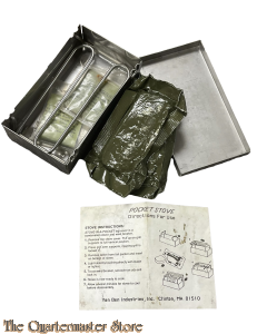 US Army stove in a pocket