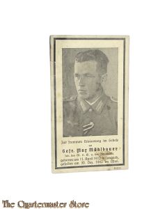 In Memoriam Karte/Death notice gefr Grenadier Regiment (Russland)