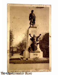 Postcard 1914 -18 Metz Esplanade Monument au Poilus