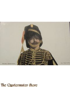 Prent briefkaart 1905 Fourier, Groote tenue