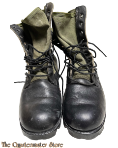 Jungle Boots green/ Black Leather (Spike Protective)