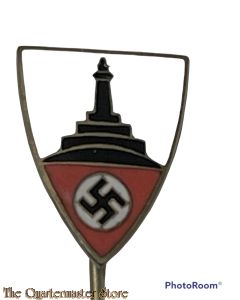 Anstecknadel mitglied Nationalsozialistischer Reichskriegerbund  ab 1938 (NSRKB) (Nationalsozialistischer Reichskriegerbund membership (NSRKB) pin) from 1938)