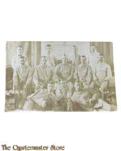 (Photo) Postkarte 1914-18  German soldiers in hospital