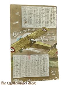 Postcard - 1914-18 Calendrier de la Victoire 