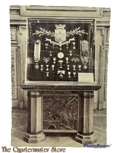 Postcard 1914-18 les 26 decorations dont la Ville de Verdun est titulaire