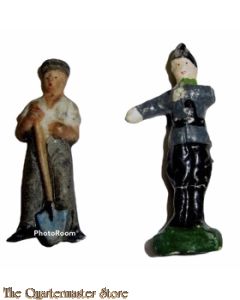 Spende abzeichen RAD/Polizeifigur WHW -  Tag der Wehrmacht 