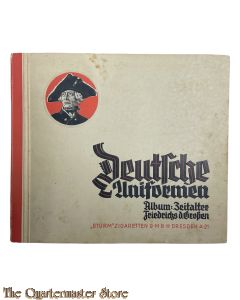 Deutsche Uniformen Zigarettenbilder-Album Das Zeitalter Friedrichs des Großen"