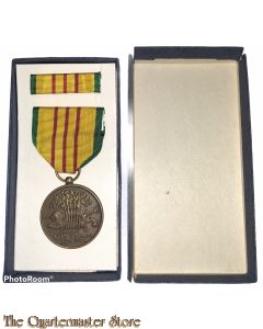 Medaille Vietnam Service in doos  (Medal Vietnam Service boxed)