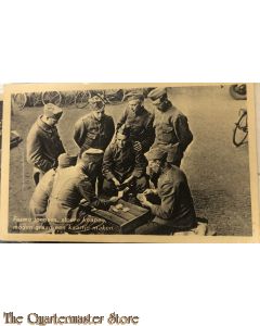 Prent briefkaart mobilisatie 1939 Ferme jongens, stoere knapen 