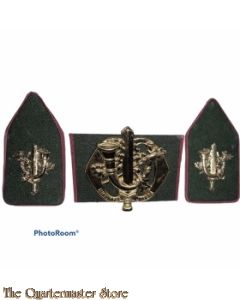 Baret embleem en kraag Regiment Limburgse Jagers