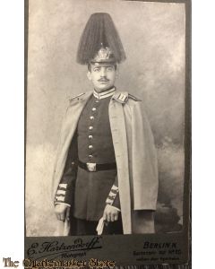 Studio portret soldier garde regiment WK1 Berlin